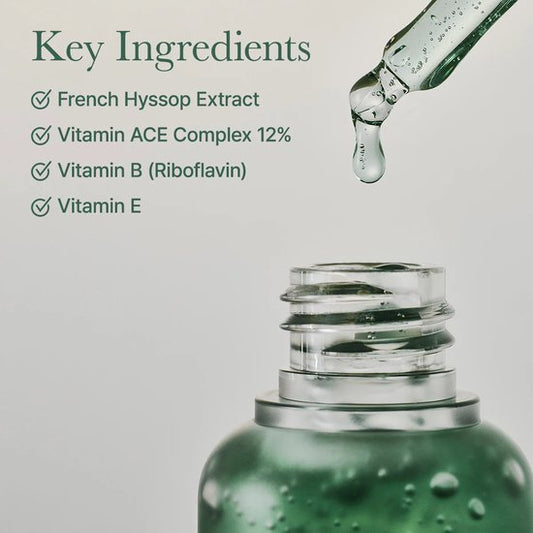Arencia - Holy Hyssop Serum 12 - 50gr - Verhelderende Serum - Met Vitamine ACE-Complex