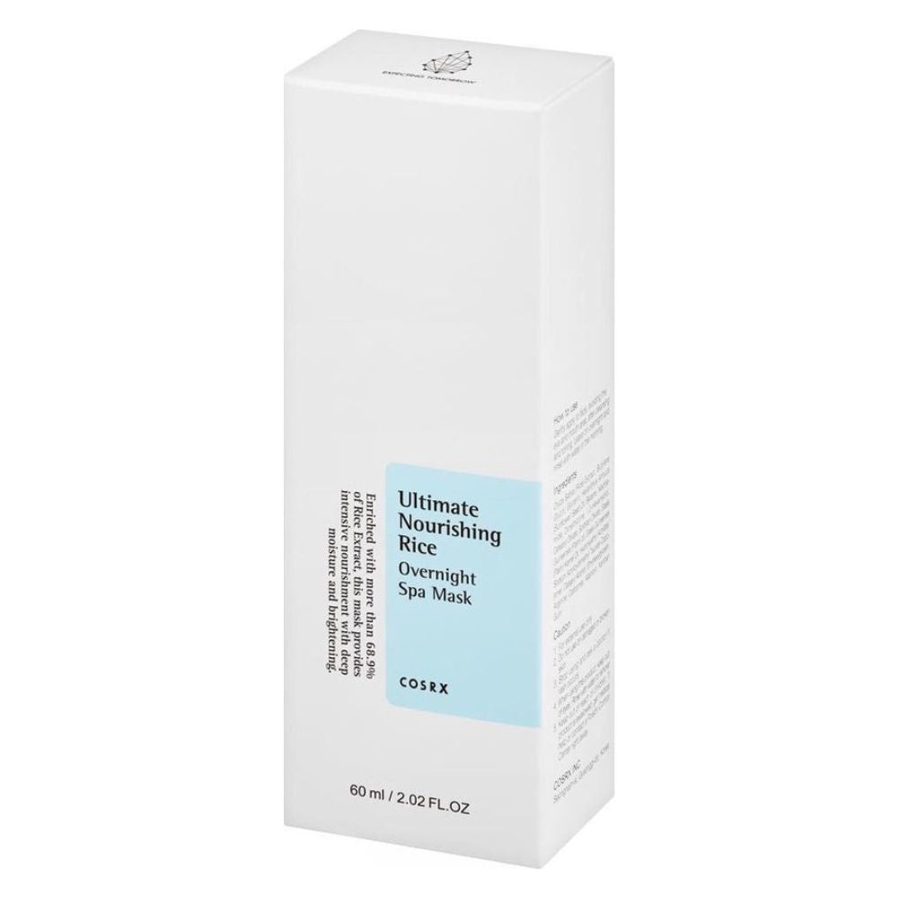 COSRX - Ultimate Nourishing Rice Spa Overnight Mask - 60gr - Voedend Nachtmasker - Met Rijstextract