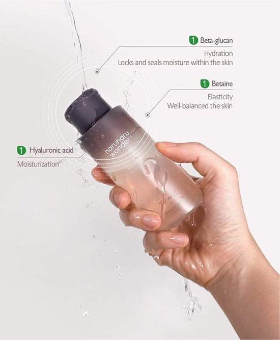 Haruharu Wonder Black Rice Hyaluronic Toner Free of Alcohol Fragrance