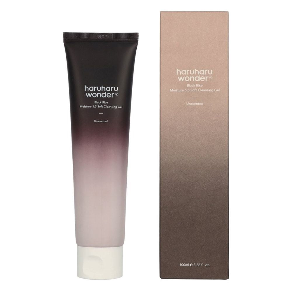 Haruharu Wonder - Black Rice Moisture 5.5 Soft Cleansing Gel - 100ml - Milde Reinigingsgel - pH 5.5