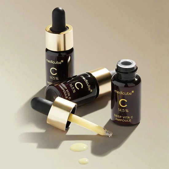Medicube - Deep Vita C Ampoule Set - 30gr - Verhelderende Ampoule - 14,5% Vitamine C - Anti Dark Spots