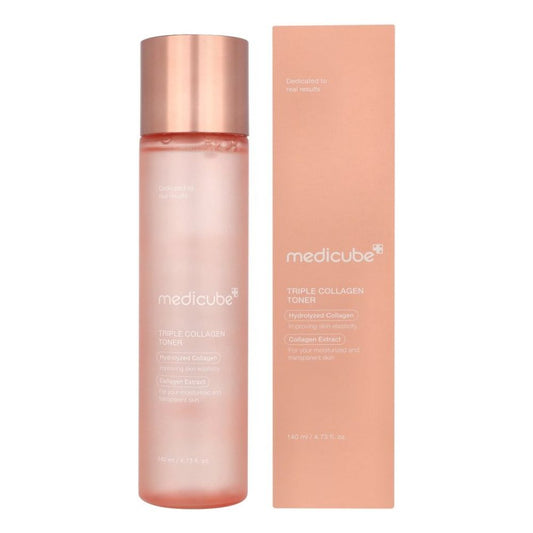 Medicube - Triple Collagen Toner - 140ml - Hydraterende Toner - Met Drie Soorten Collageen