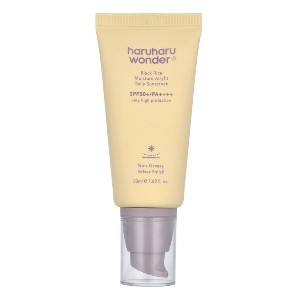 HaruHaru Wonder - Black Rice Moisture Airyfit Daily Sunscreen Spf 50+