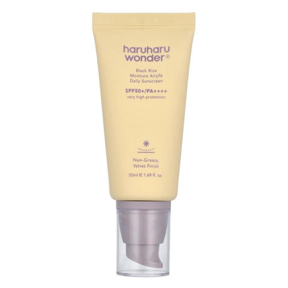 HaruHaru Wonder - Black Rice Moisture Airyfit Daily Sunscreen Spf 50+