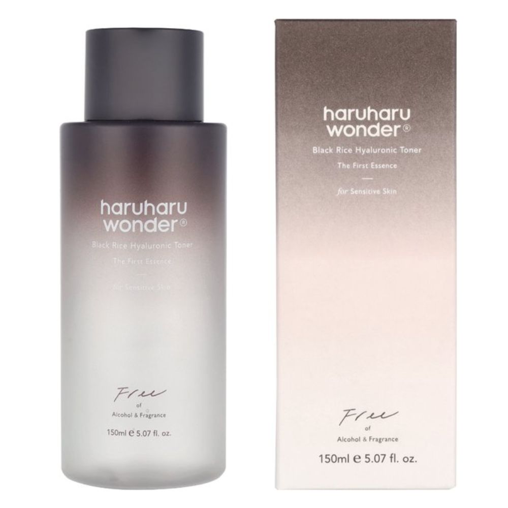 Haruharu Wonder Black Rice Hyaluronic Toner Free of Alcohol Fragrance