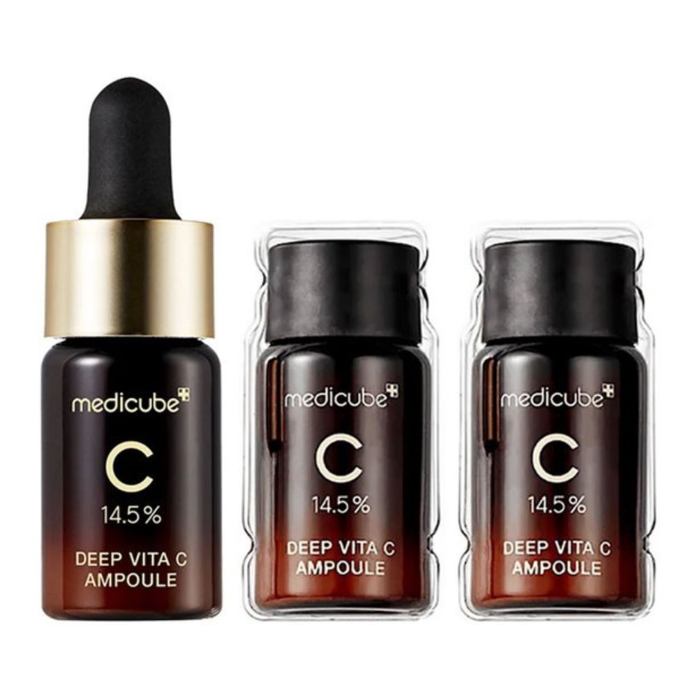 Medicube - Deep Vita C Ampoule Set - 30gr - Verhelderende Ampoule - 14,5% Vitamine C - Anti Dark Spots