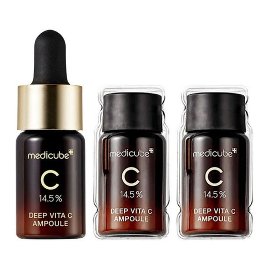 Medicube - Deep Vita C Ampoule Set - 30gr - Verhelderende Ampoule - 14,5% Vitamine C - Anti Dark Spots