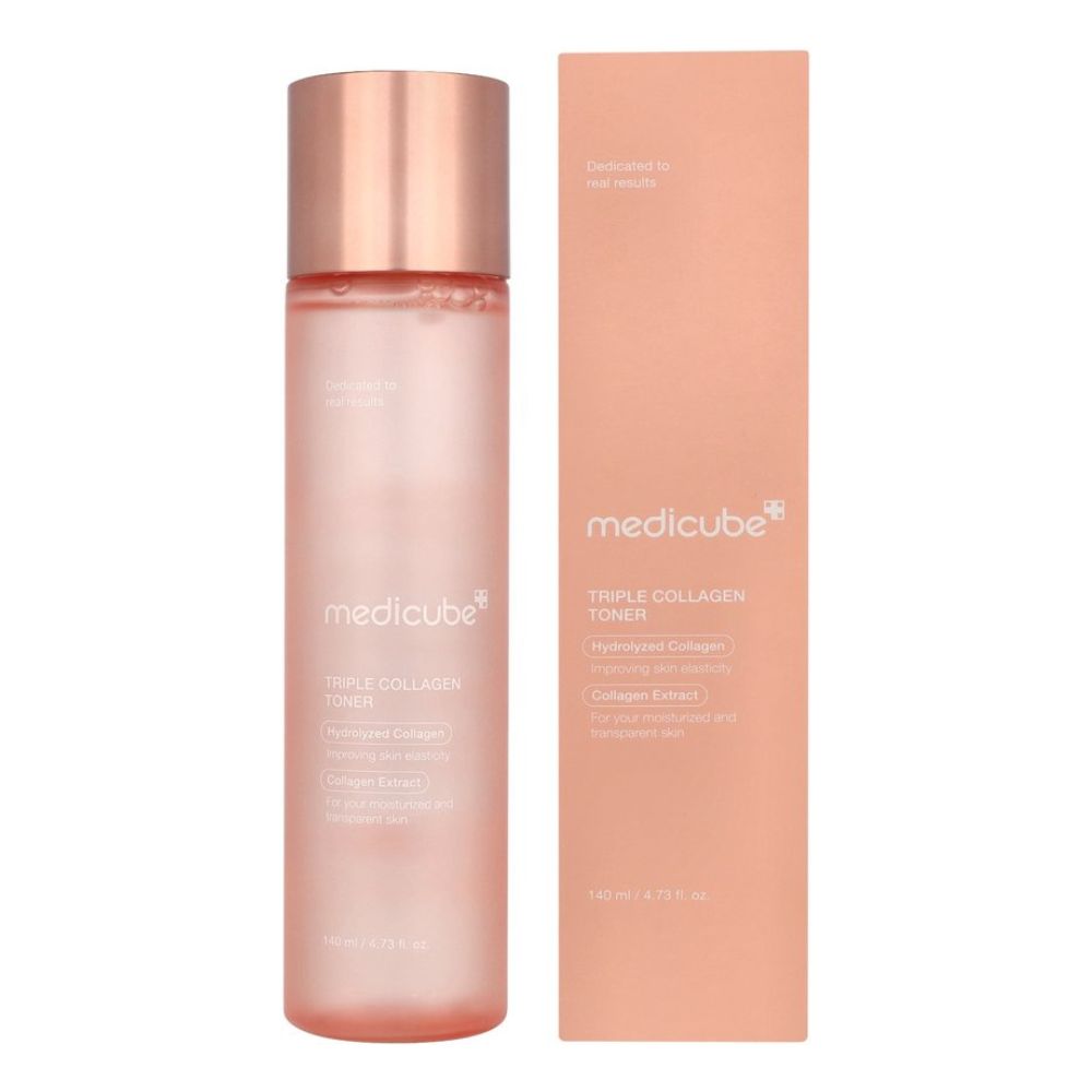Medicube - Triple Collagen Toner - 140ml - Hydraterende Toner - Met Drie Soorten Collageen