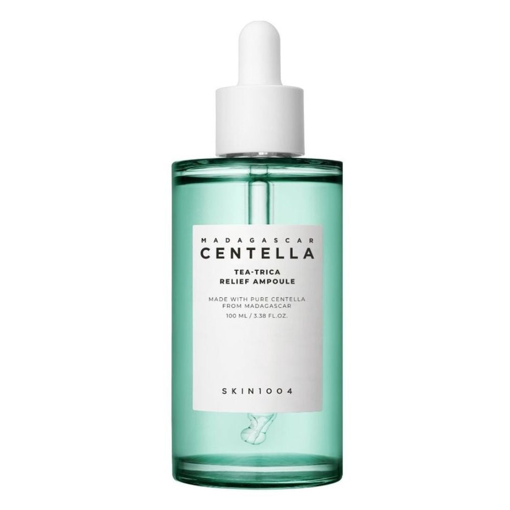 SKIN1004 - Madagascar Centella Tea-Trica Relief Ampoule - 100ml - SOS Ampoule - Voor Acnegevoelige Huid