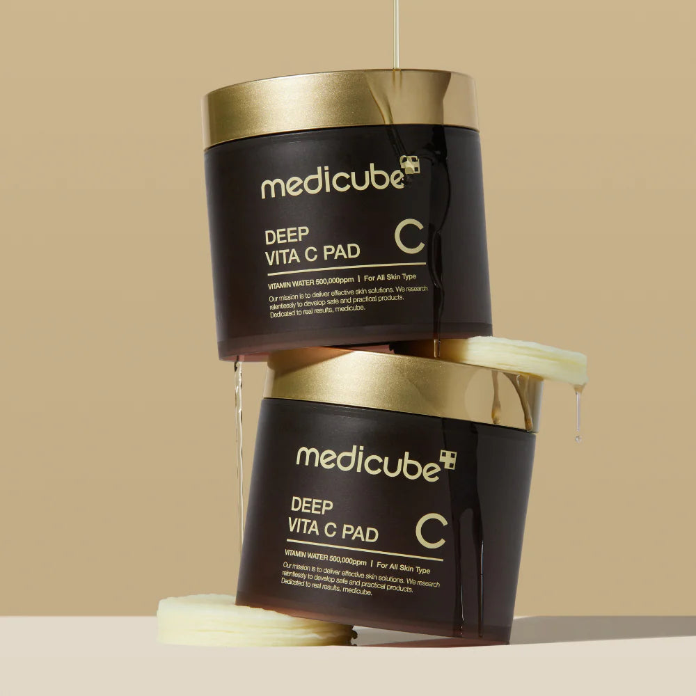 Medicube - Deep Vita C Pad - 70 Pads - Vegan - Toner - Hydraterend - Dark Spots - Korean Skincare
