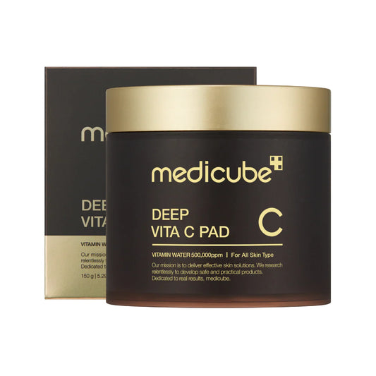 Medicube - Deep Vita C Pad - 70 Pads - Vegan - Toner - Hydraterend - Dark Spots - Korean Skincare